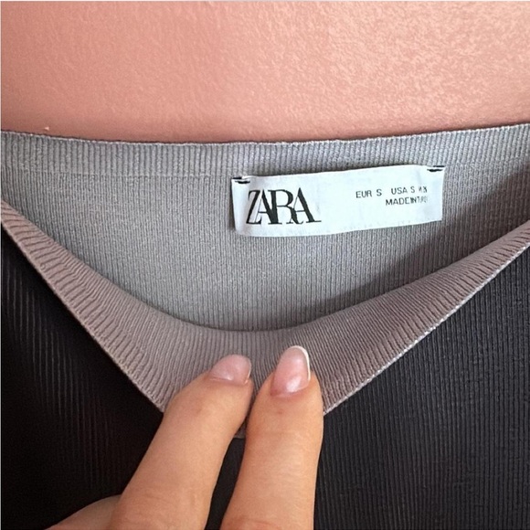 Zara Black Midi Dress - Picture 2 of 4